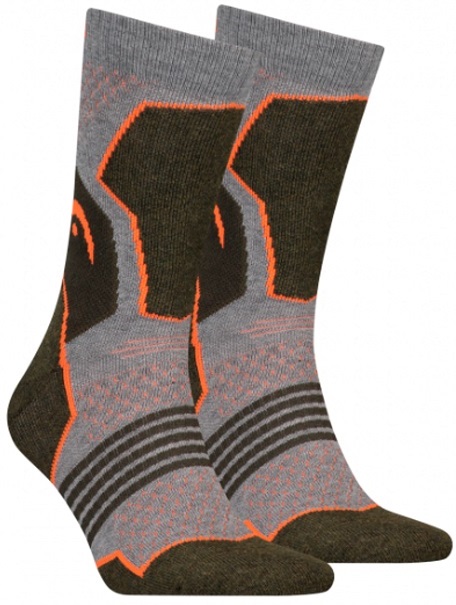 2-Pack Head Hiking Crew Socks