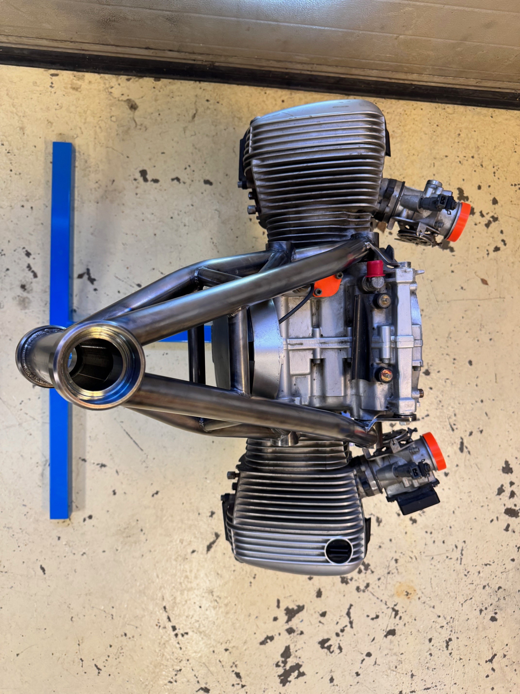 BMW Boxer Telelever conversion frame by NCCR - 4