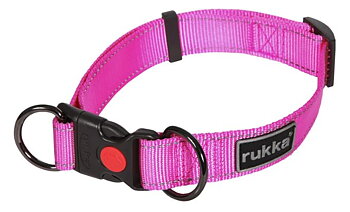 Rukka Bliss halsband, Rosa, 45-70cm