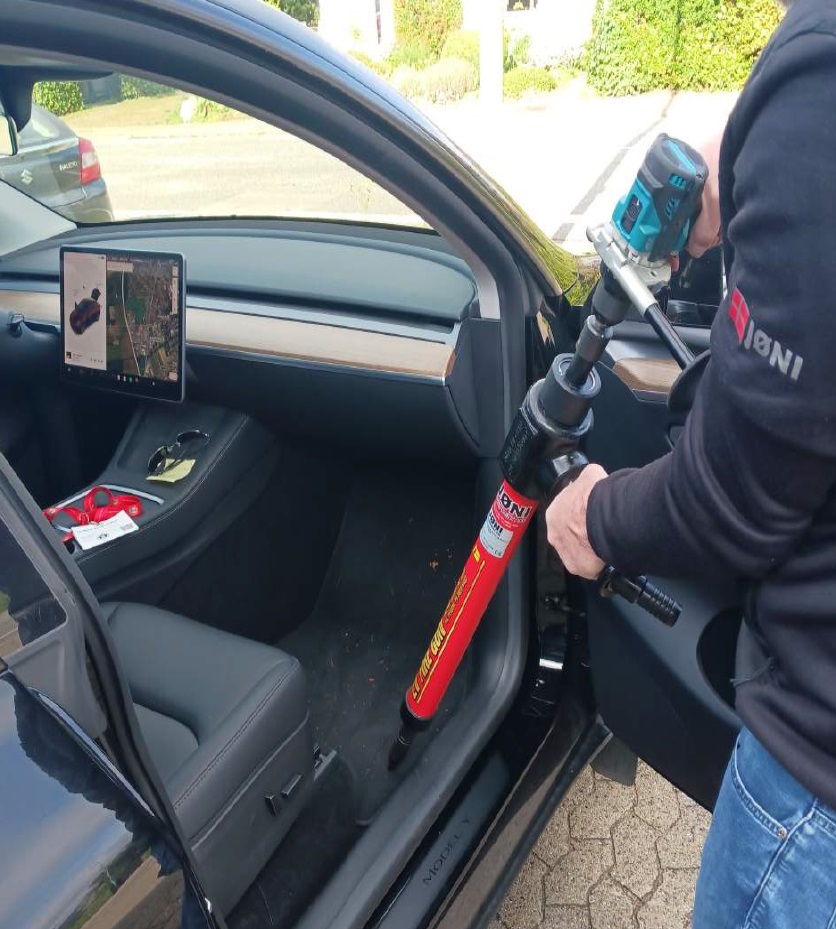 EV Fire Gun,  utmerket verktøy for slukking av branner i El-bil og batterier. - 3