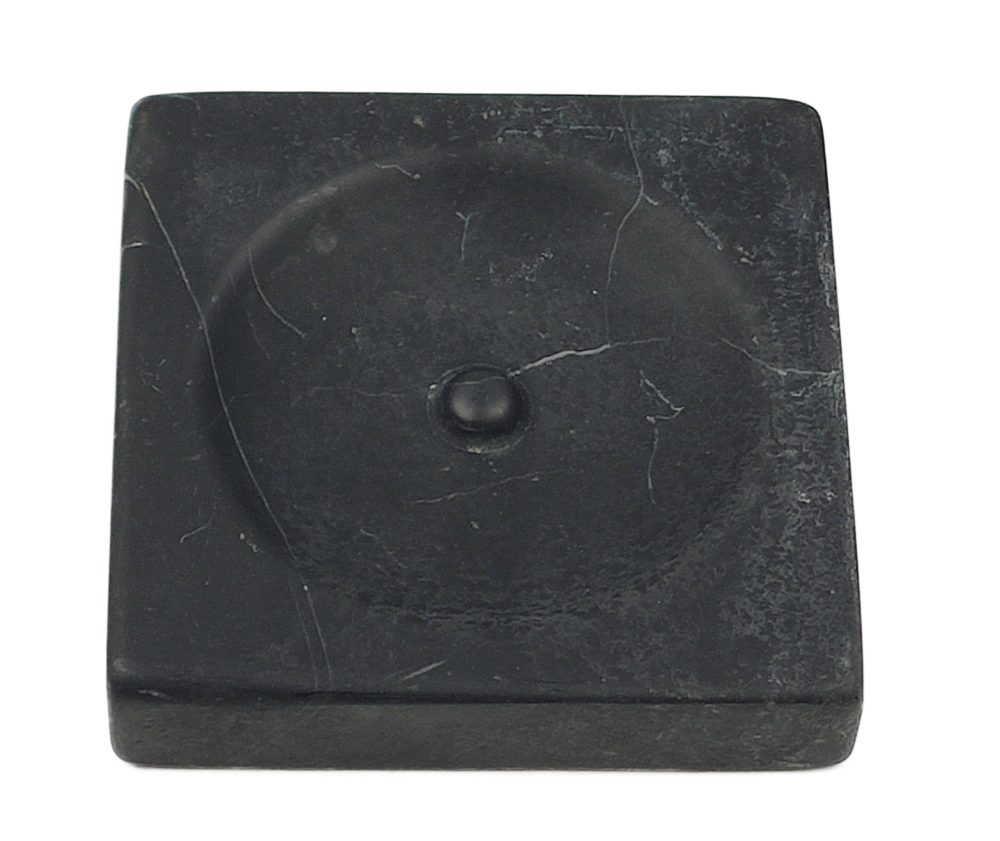 Massage Tool Stone - Square with Pit
