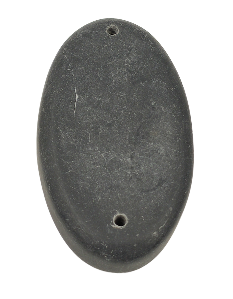 Massageverktyg Sten - Oval 2 Hål - 2