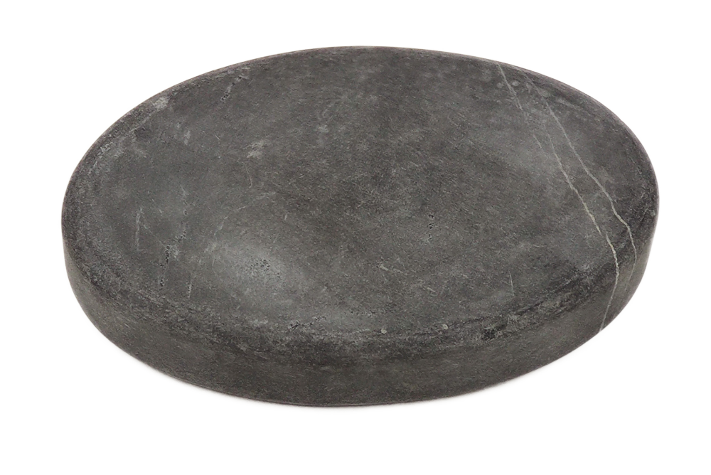 Massageverktyg Sten - Stor Oval Tunn
