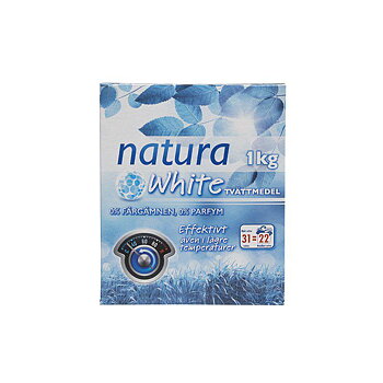 Natura tvättmedel vitttvätt 1kg