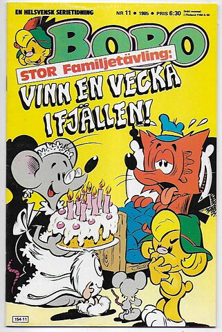 Bobo 1985 Nr 11 VF/NM