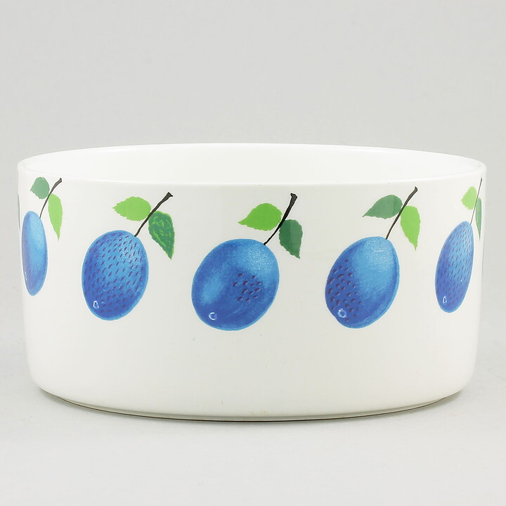 Stig Lindberg (Prunus 1962) Round Bowl with Plum Decor 15 cm