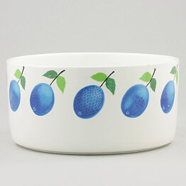 Stig Lindberg (Prunus 1962) Round Bowl with Plum Decor 15 cm