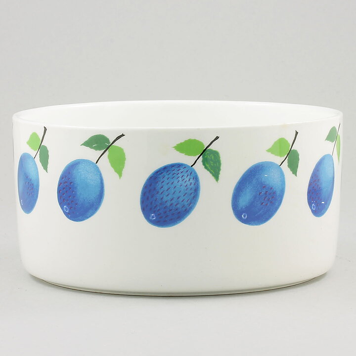 Stig Lindberg (Prunus 1962) Round Bowl with Plum Decor 15 cm