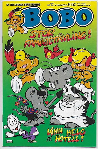 Bobo 1986 Nr 10 VF/NM