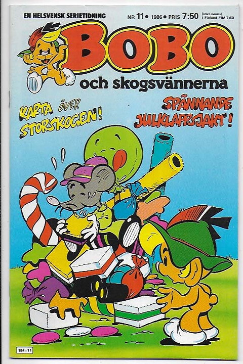 Bobo 1986 Nr 11 VF/NM