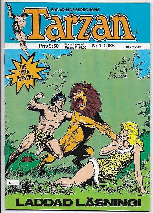 Tarzan 1988 Nr 1 VF/NM