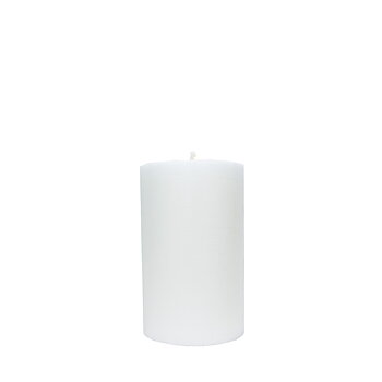 Cylinder candle 10 x 15 cm 100% Stearin