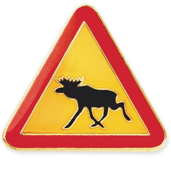 Pin - Älgvarning