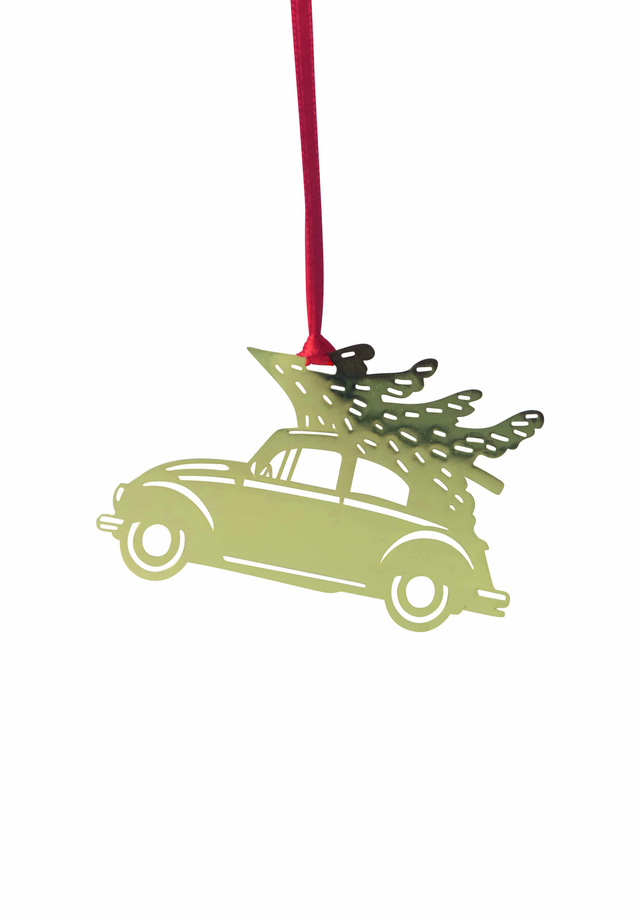 Metallhänge xmas car - 2