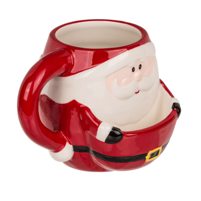 Dolomite mugg, Tomte med kakhållare - 3