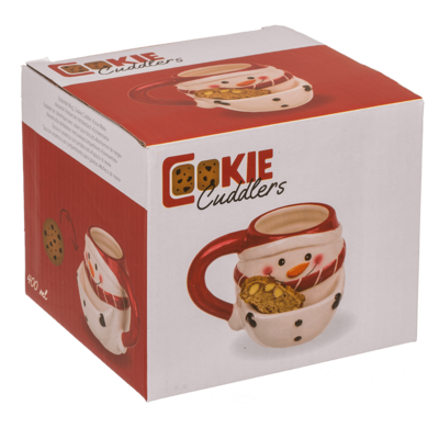 Dolomite mugg, Snögubbe med kakhållare - 4