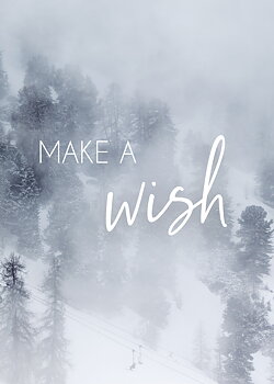 Make a wish poster