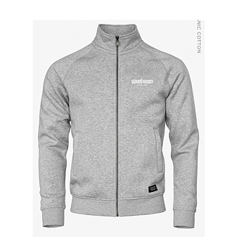 VW Zip Cardigan Grey
