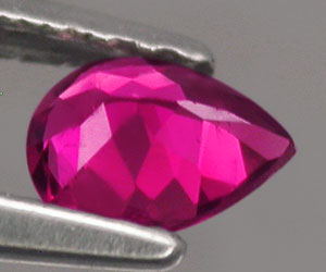 0,26 ct hermosa piedra preciosa de turmalina rosa natural genuina en forma de pera - 2