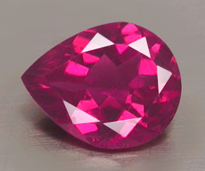 0,26 ct hermosa piedra preciosa de turmalina rosa natural genuina en forma de pera - 3