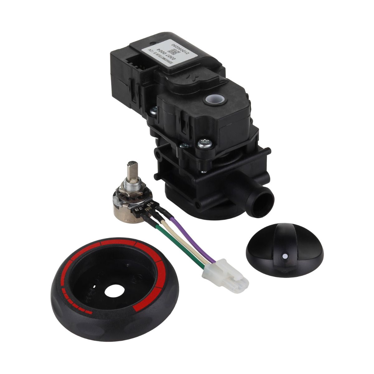 Elektrisk Vattenventil (Värme) med Vred 12V – 16mm (5/8″)