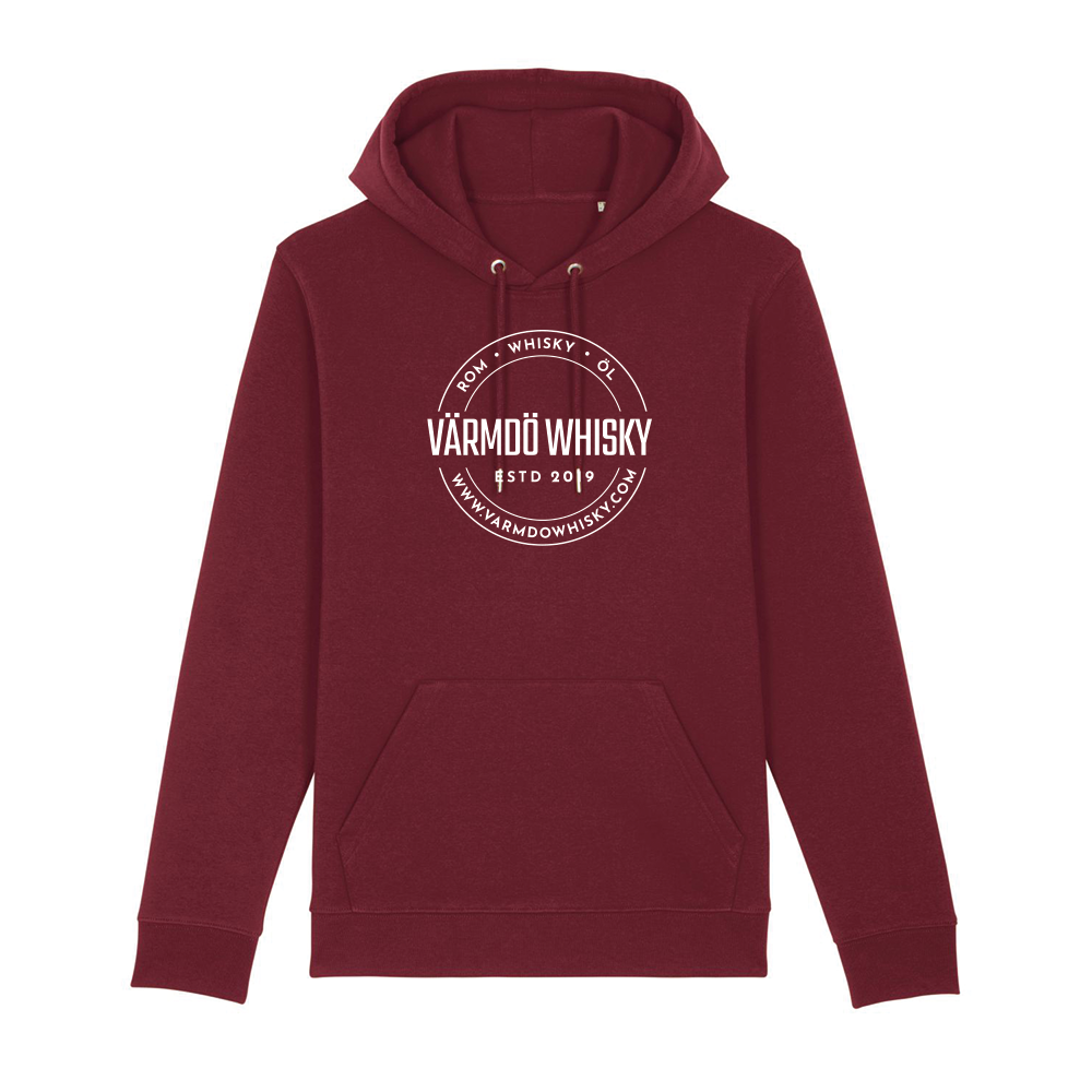 VW Klassisk hoodie Burgundy