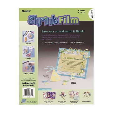 Grafix Shrink Films - White