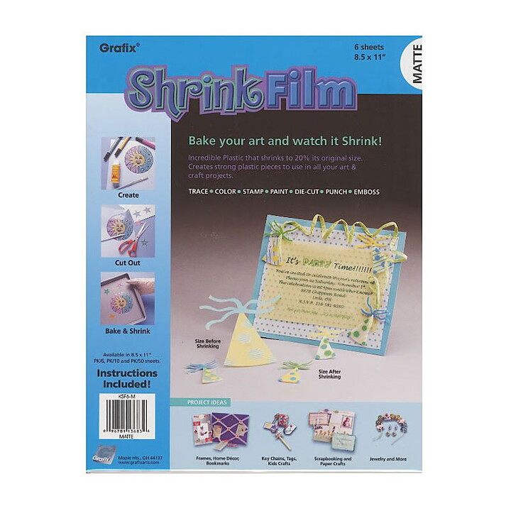 Grafix Shrink Films - Matte