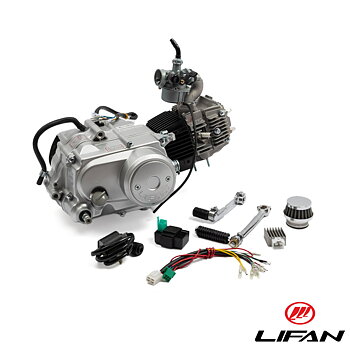 Motor Lifan 107cc, Kickstart