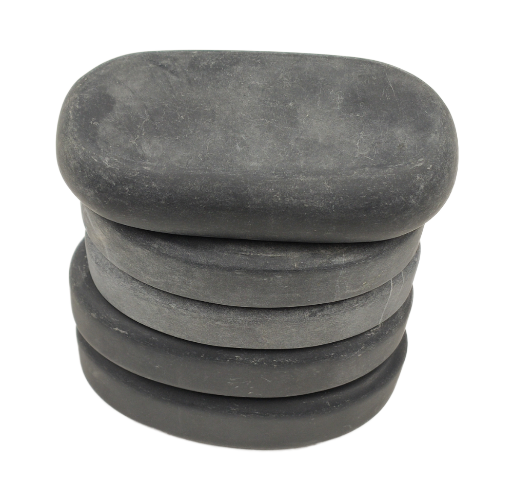 Massage Tool Stone - Large Oval Package 5 parts - 3