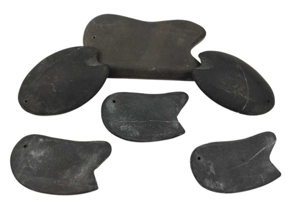 Massageverktyg Sten - Tre Fiskar - 6 pack