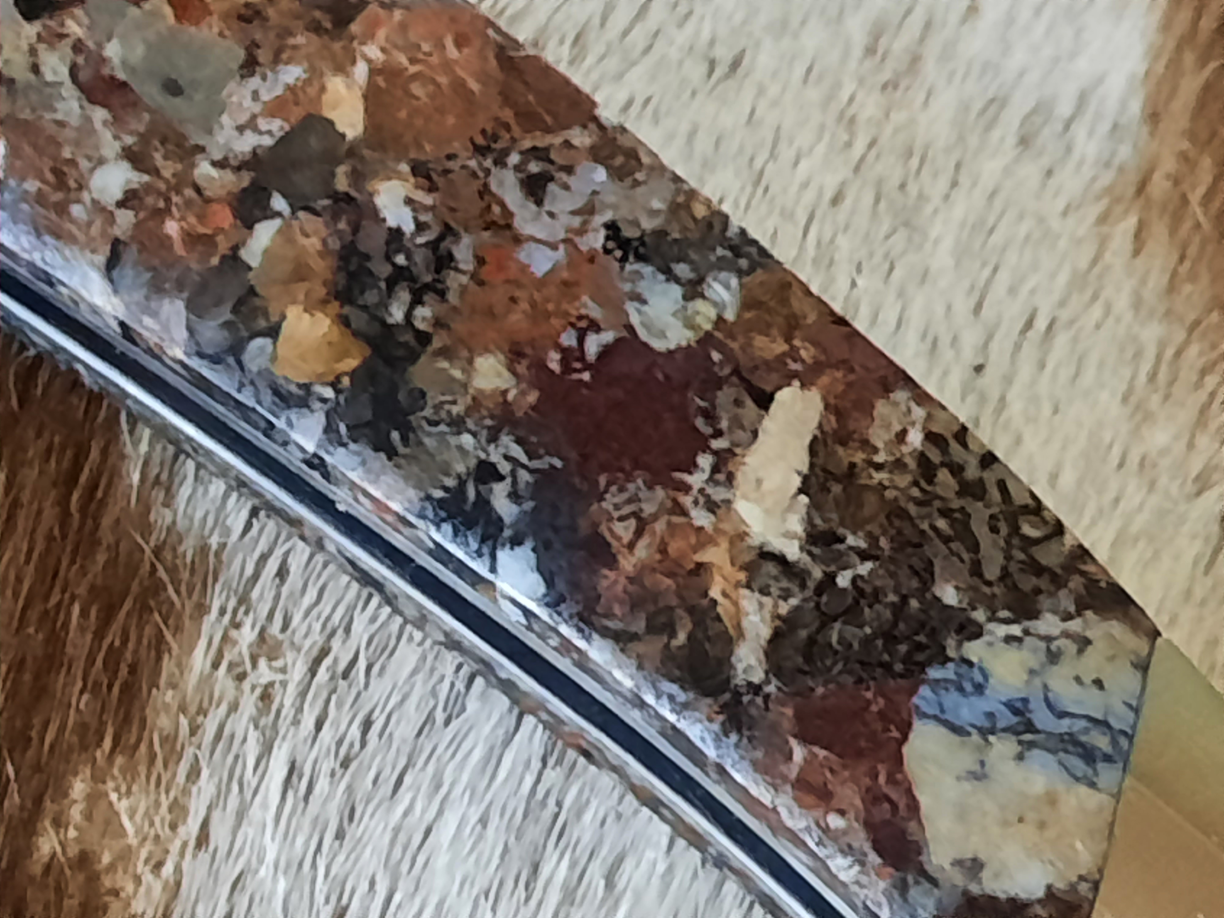 50%  RABATT -   UNIKT MATERIAL 150 MILJONER ÅR -  Damascus Liner lock  SÅLD! - 3