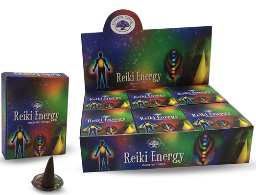 Reiki Energi rökelsekoner  Green Tree