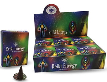 Reiki Energi rökelsekoner  Green Tree