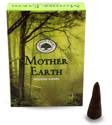 Mother Earth rökelsekoner   Green Tree