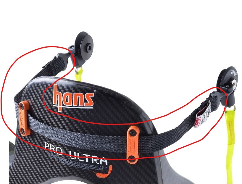Quickrelesrem för HANS - 2