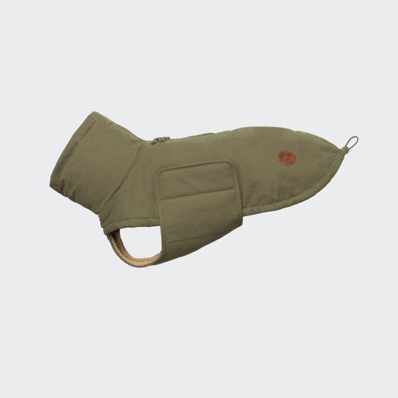 Cloud7 Dog Jacket Yukon Teddy Khaki