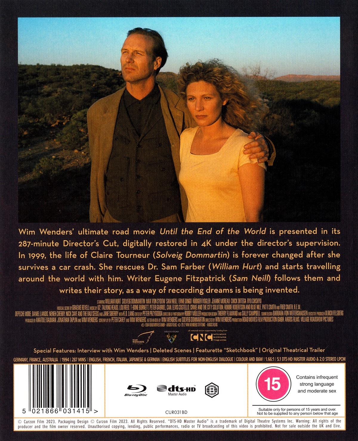 Until the End of the World (Director's cut) (ej svensk text) (Blu-ray) - 2