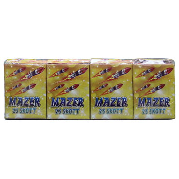 Mazer 25skott 4-pack