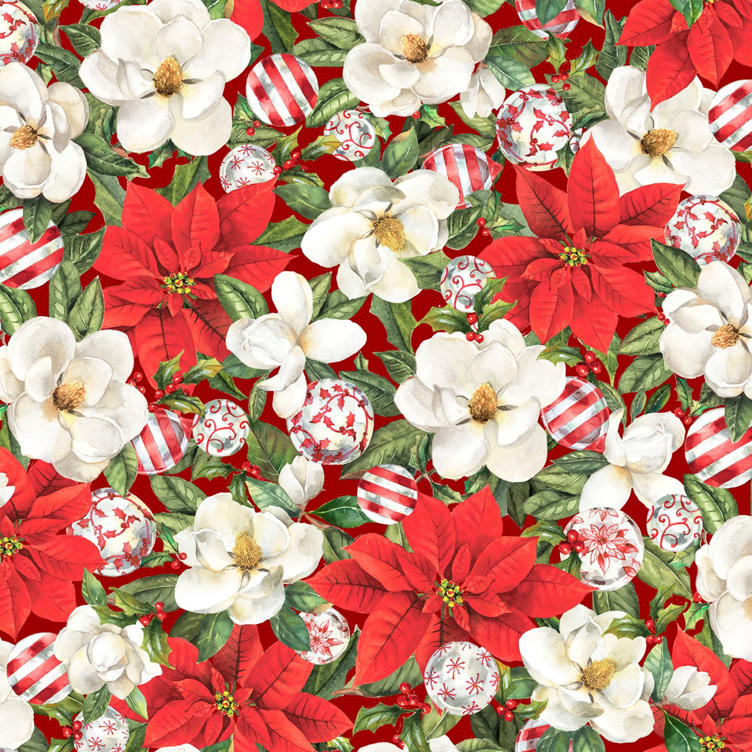 Christmas Floral - Ornamental Christmas (30 x 110 cm)
