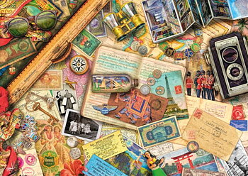 Served Up Travel Memories 1000 Bitar Schmidt