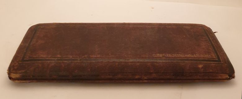 C. Riefler, Nesselwang and Munich drawing tools in a case