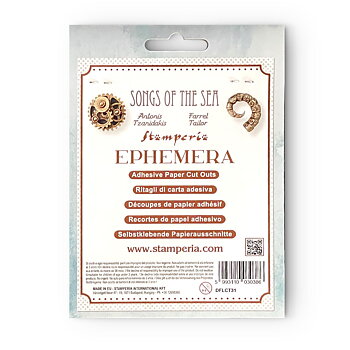 Stamperia - Ephemera - Songs of the Sea pipes and mechanism