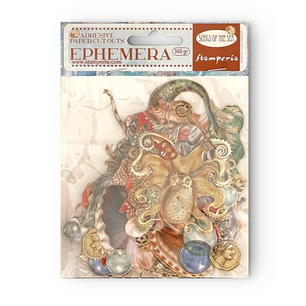 Stamperia - Ephemera - Songs of the Sea mermaids