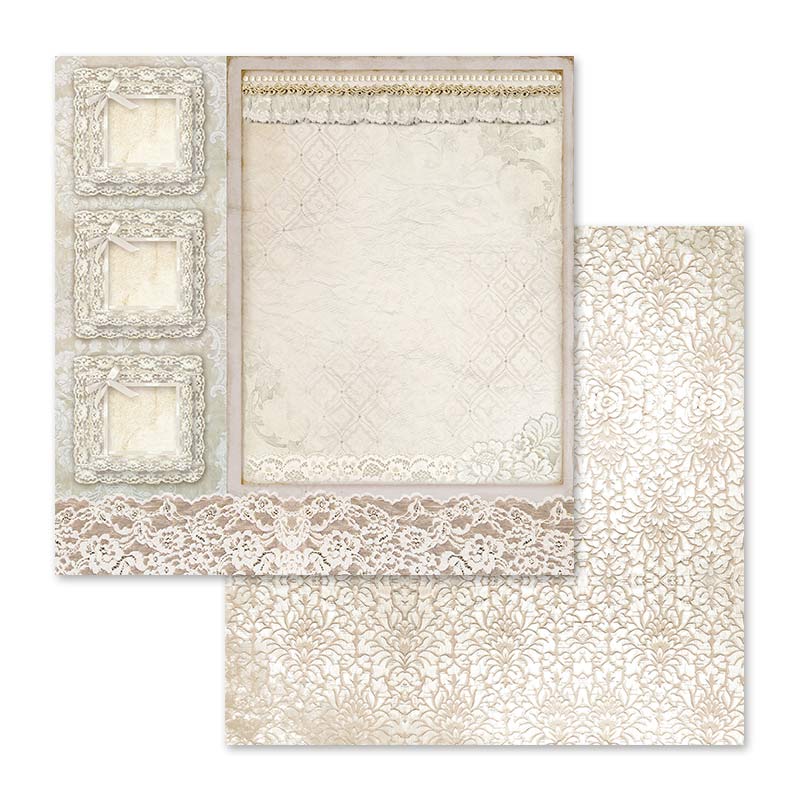 Stamperia - Ceremony - 10 olika dubbelsidiga ark 12x12" - 3