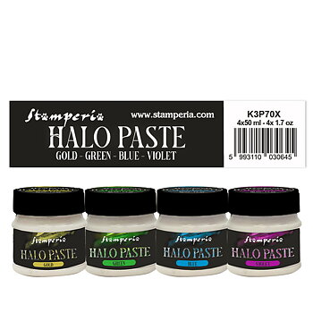 Stamperia - Ass 4 colors Halo Paste ml 50 each