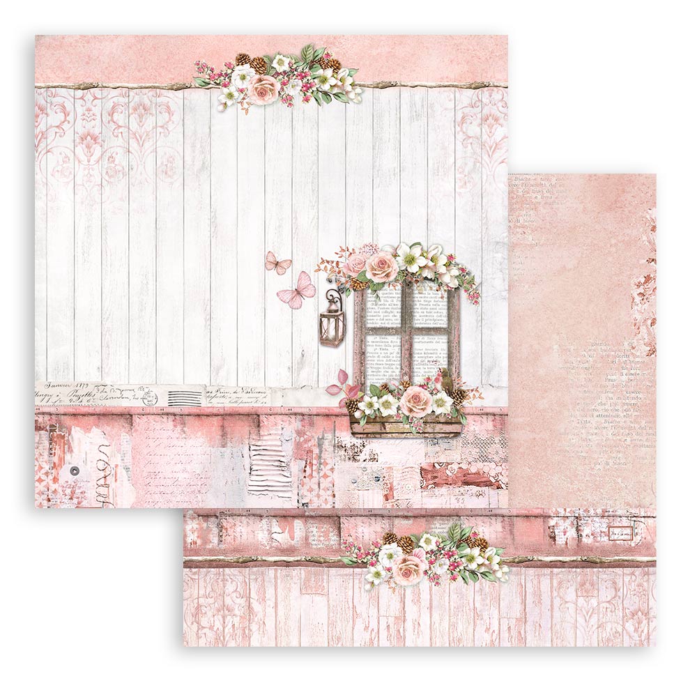 Stamperia - Roseland - 10 olika dubbelsidiga ark 12x12"