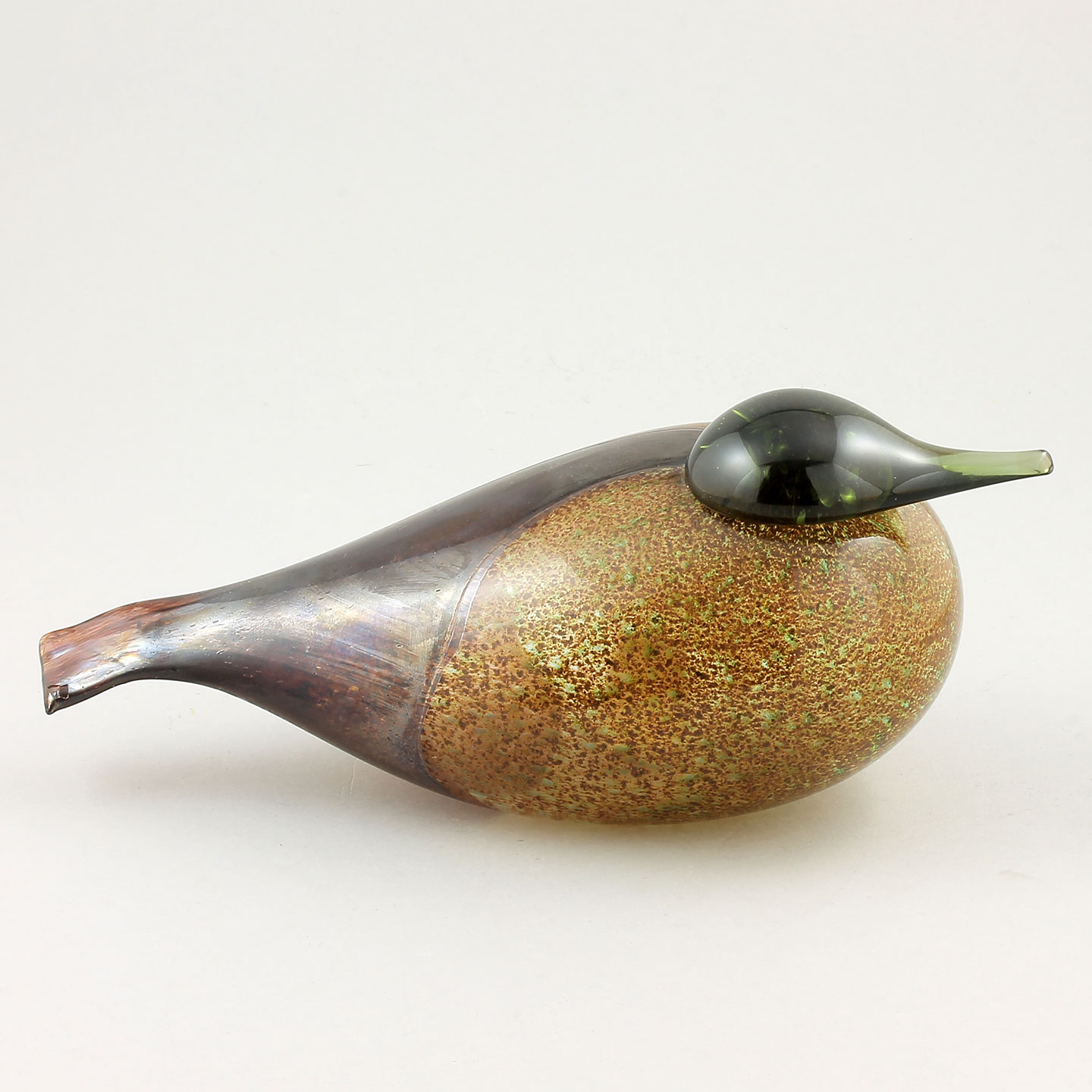 Oiva Toikka (1986) Female Eider (Haahkatar) Glass Bird (2)