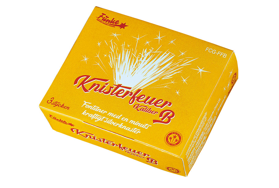Knisterfeuer Cracklingfontän – 3pack