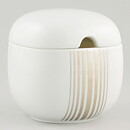 Timo Sarpaneva (Suomi 1974) Modern Sugar Bowl with Silver Stripes 9 cm